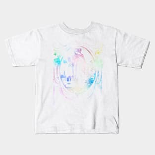 Floral Maiden In Rainbow Kids T-Shirt